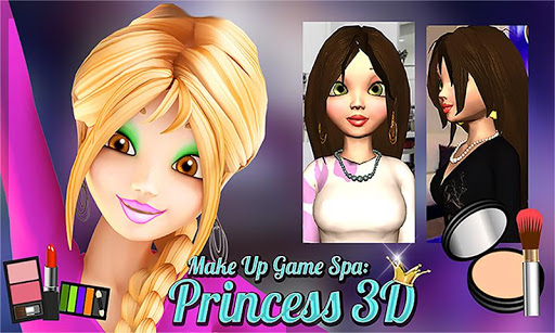 Make Up Games: Princess 3D Pro