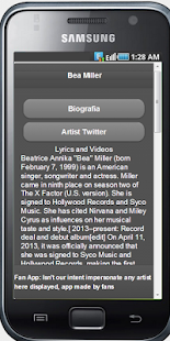 Bea Miller lyrics Screenshots 3