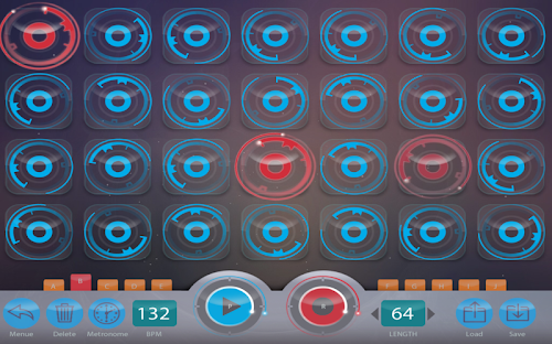 Android application Trance Creator: Dubstep Pad screenshort