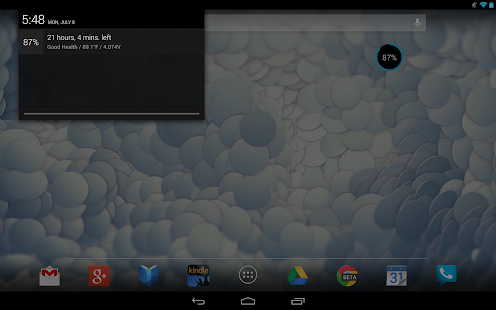 BatteryBot Battery Indicator - screenshot thumbnail