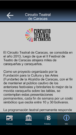 【免費娛樂App】Circuito Teatral de Caracas-APP點子