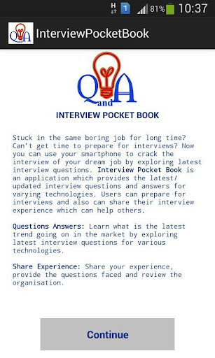 Interview Pocket Book