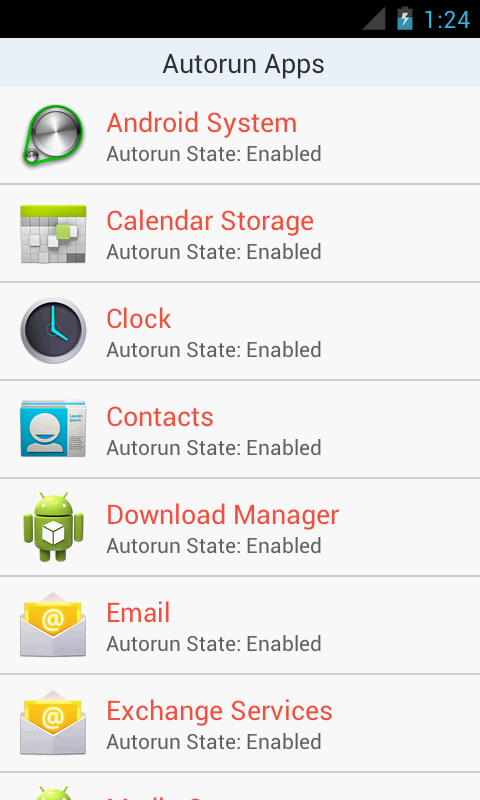 Autorun Manager Pro - screenshot