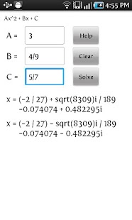 Lastest Exact Quadratic Solver APK