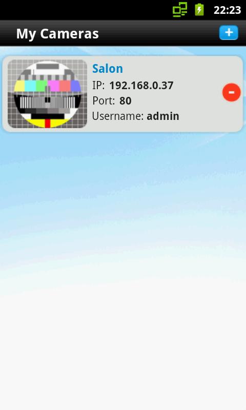 Network Camera Viewer Screen 2