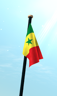 Lastest Senegal Flag 3D Live Wallpaper APK for Android