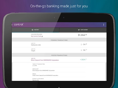 My Control Card Mobile Banking Screenshots 8