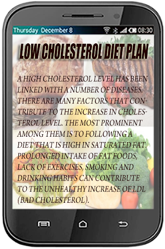 【免費個人化App】Low Cholesterol Diet Plan-APP點子