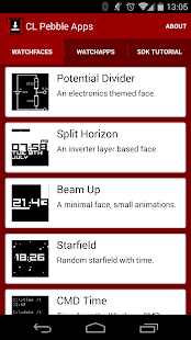 CL Pebble Apps - screenshot thumbnail