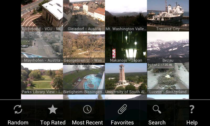 iSpy Cameras Screen 2