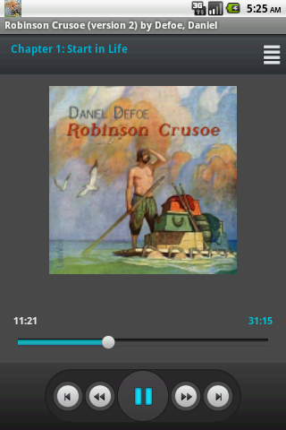 Audio Book: Robinson Crusoe