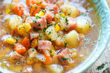 Leftover Hambone Soup