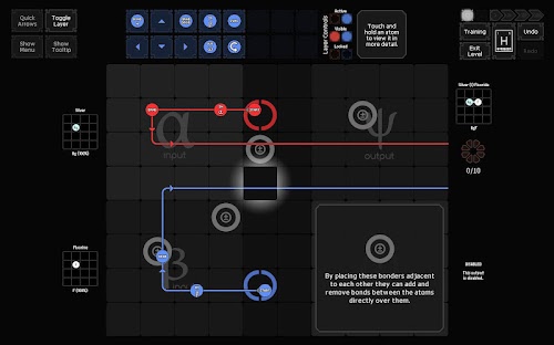 Android application SpaceChem Mobile screenshort