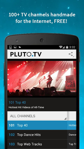 Pluto TV: TV for the Internet