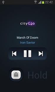 CityGlo Music Player - screenshot thumbnail