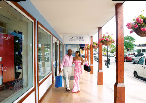 Enjoy an afternoon shopping on the main drag of Front Street in Hamilton, Bermuda.