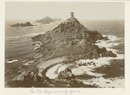 Bloedeilanden met torens bij Ajaccio