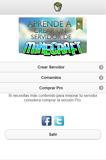 Crea tu Servidor de Mine Free