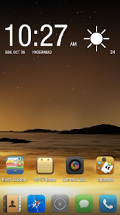 MIUI Suave Apex Nova GO Theme - screenshot thumbnail