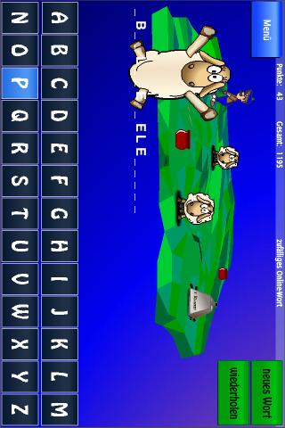 Word game Sheepman Screen 2