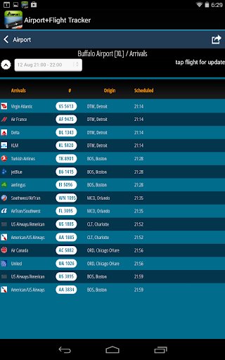 【免費旅遊App】Buffalo Airport+Flight Tracker-APP點子