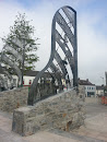 Ballynahinch Square Entrance Sculptures