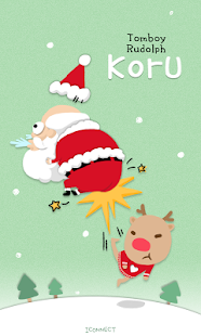 Download Koru Teasing Santa go launcher APK