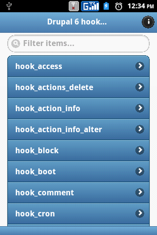 Drupal 6 hooks reference