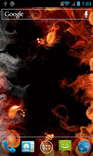 Flower frame LWP Screenshots 1