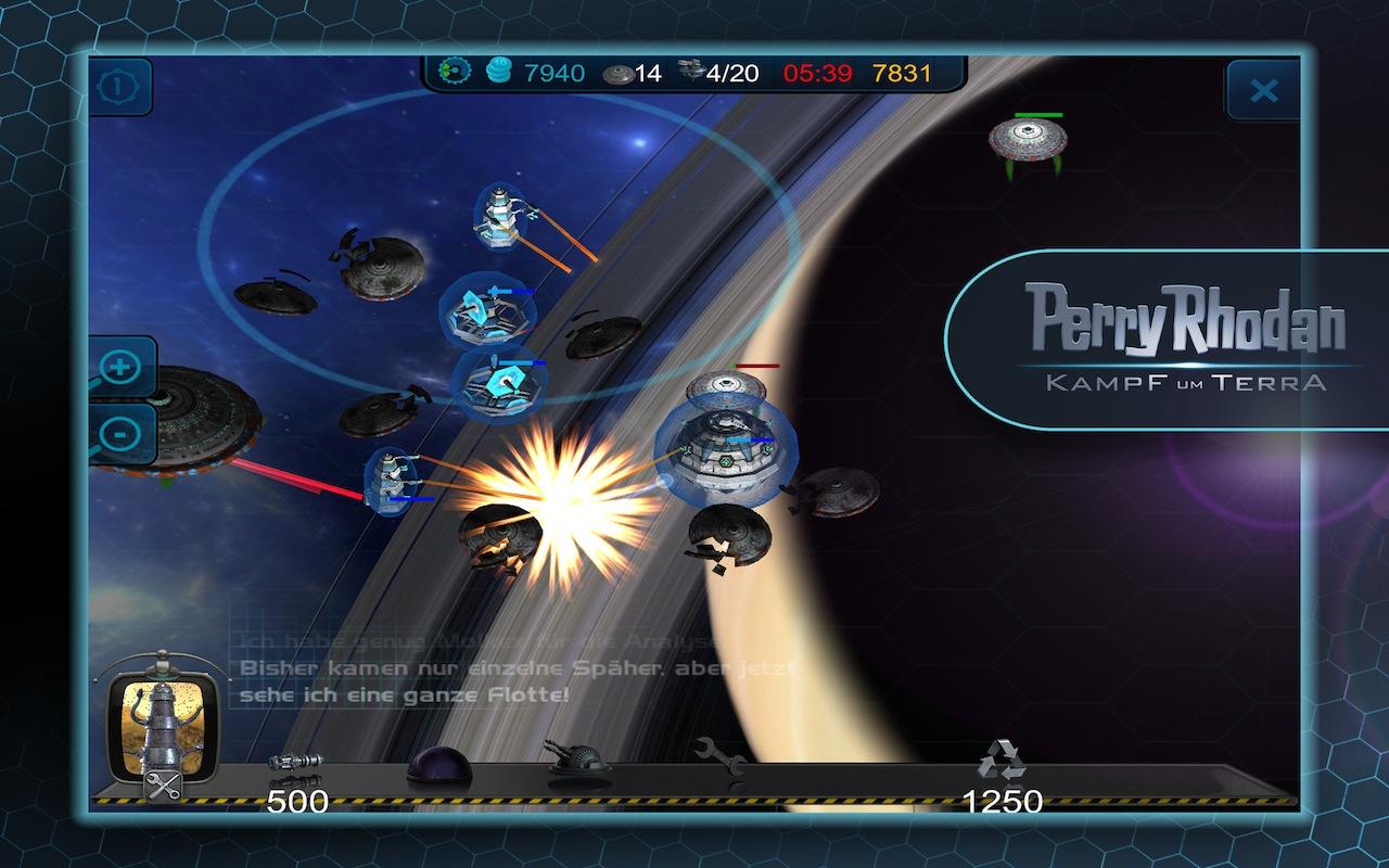 Android application Perry Rhodan: Kampf um Terra screenshort