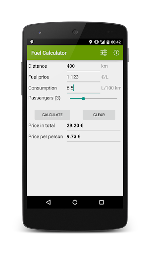 Fuel Calculator