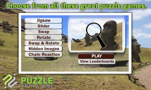Free Easter Island Puzzle Game