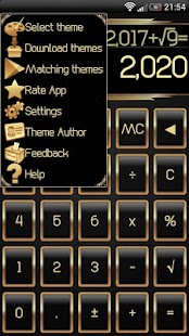 How to download SCalc theme Gold lastet apk for pc
