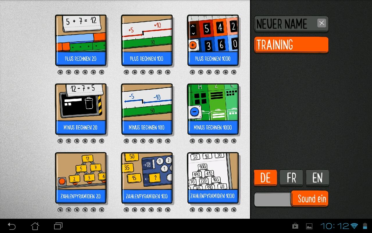 Android application appolino Plus & Minus screenshort