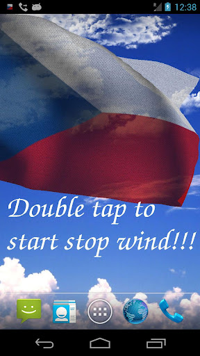 3D Czech Flag Live Wallpaper +