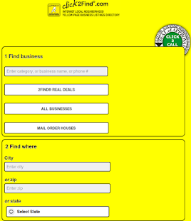 Click2Find Yellow Pages Screenshots 0