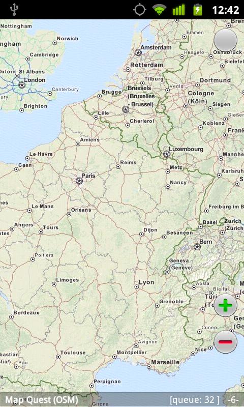 Android application MapsOn: Offline Map screenshort