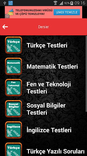 5.Sınıf Testleri