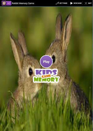 Rabbit Memory Game