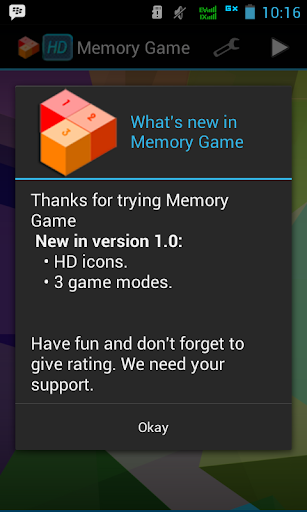 Memory game