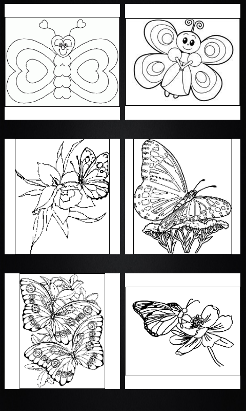 Butterflies coloring book - Apl Android di Google Play