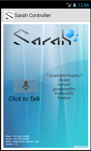 SARAH Controller - FREE