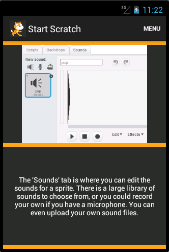 Start Scratch Screen 2