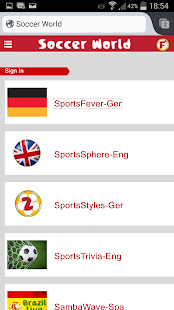 【免費娛樂App】SoccerWorld-APP點子