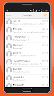 OS 8 Orange GO SMS