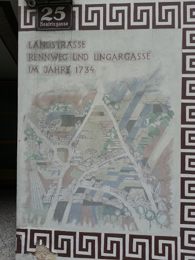 Landstrasse anno 1734
