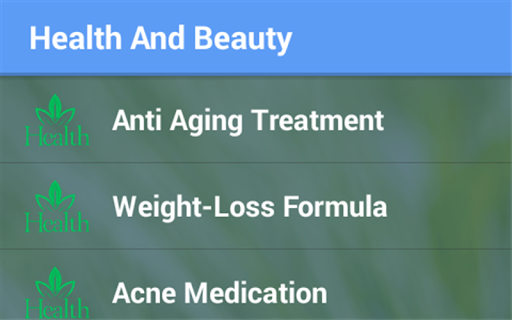 【免費健康App】Health And Beauty Products-APP點子