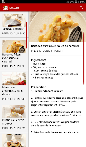 【免費生活App】Recettes de Desserts-APP點子