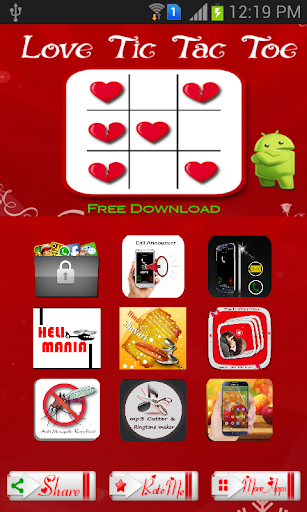 【免費街機App】Love tic tac toe-APP點子