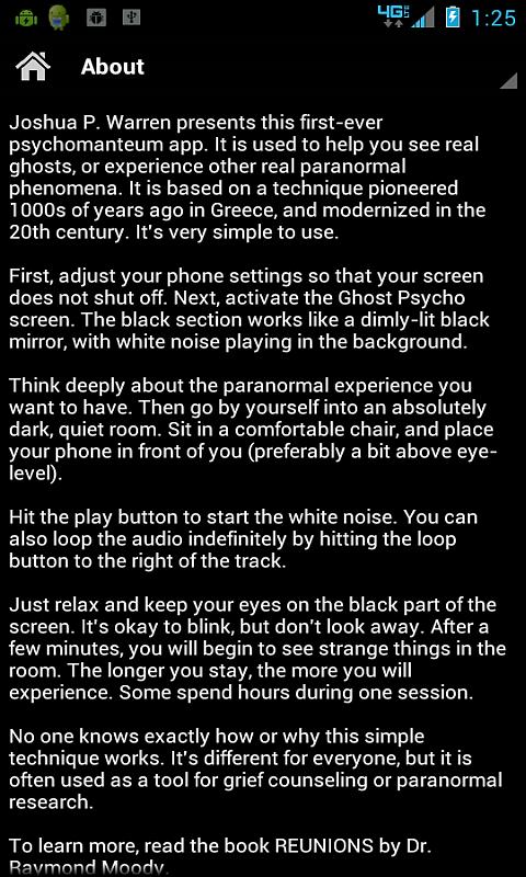 Ghost Psycho Screen 3